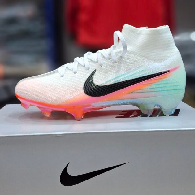 Nike vapor 16 blanc vert 05